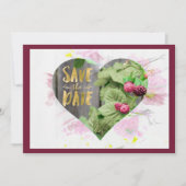 Boysenberry Photo Enregistrer La Carte Date (Devant)