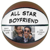 Boyvriend Foto gepersonaliseerd Basketbal (Voorkant)