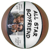Boyvriend Foto gepersonaliseerd Basketbal (Verticaal)