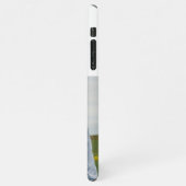 Boyvriend foto zwarte 3d tekst iPhone hoesje (Linkerkant)