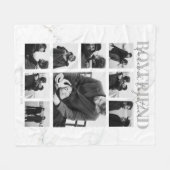 Boyvriend Together Forever Foto Collage Fleece Deken (Voorkant (Horizontaal))