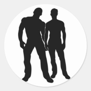 BoyVrienden Ronde Sticker