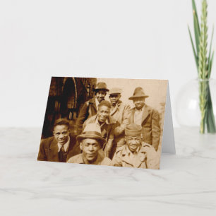 boyz uit de jaren '30 uit de motorkap RPPC Kaart