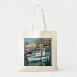 Bozburun Harbour Near Marmaris, Turkije Tote Bag