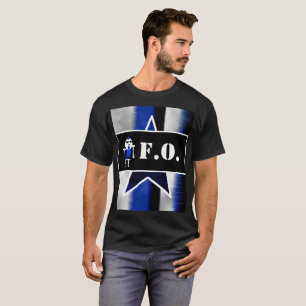 Boze Alien Blauw [ SKULLien ]  T-shirt door J.H.T