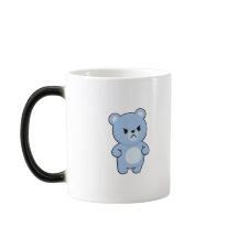 Boze Beer Minimaal Kawaii Stijl