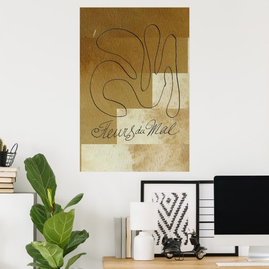 Boze bloemen - Matisse Poster (Thuiskantoor)