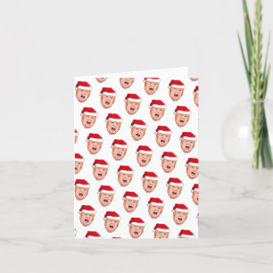 Boze Donald Trump Kerstmis Kaart