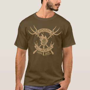 Boze dorpelingen T-Shirt (Tan/Brown)