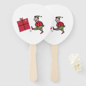 Boze Elf handventilatoren Handwaaier (Voorkant en achterkant)