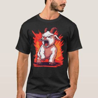 Boze Geit Grappige Geit T-shirt
