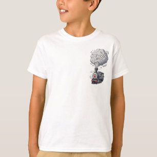 Boze Grumpy Stoomlocomotief Choo Choo Kinderen T-shirt