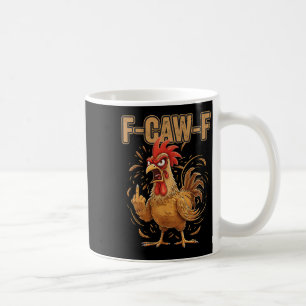 Boze Haan F Kraai F Grappige Kip Houding _1 Koffiemok