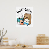 Boze-ingrediënten Funny Baking Pun Poster (Keuken)