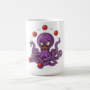 Boze Jonglerende Octopus Koffiemok