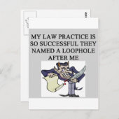 boze jurist briefkaart (Voorkant / Achterkant)