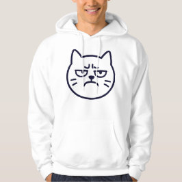Boze Kat Uitdrukking Hoodie