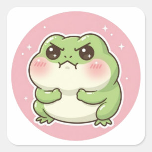 Boze Kikker Sticker Grappige Boze Kikker Meme Scha