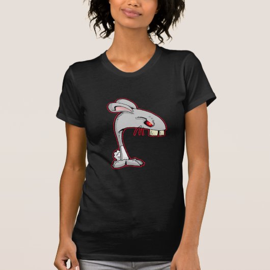 boze konijn t-shirt (Voorkant)