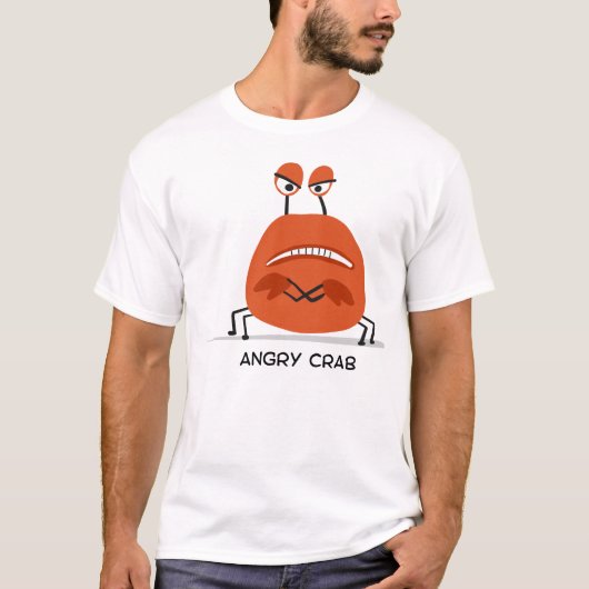 boze krab t-shirt (Voorkant)