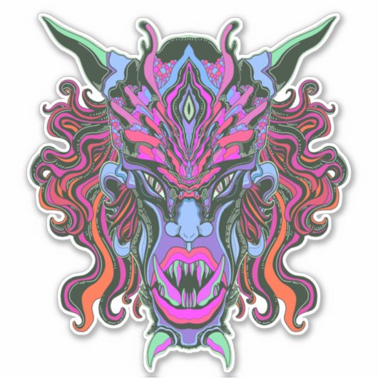 Boze Oni Sticker (Voorkant)