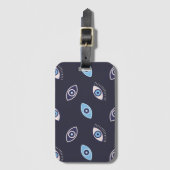 Boze oog bagagelabel (Voorkant (verticaal))