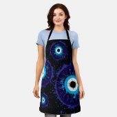 🧿 Boze Oog Keukenbeschermer Schort (Gedragen)