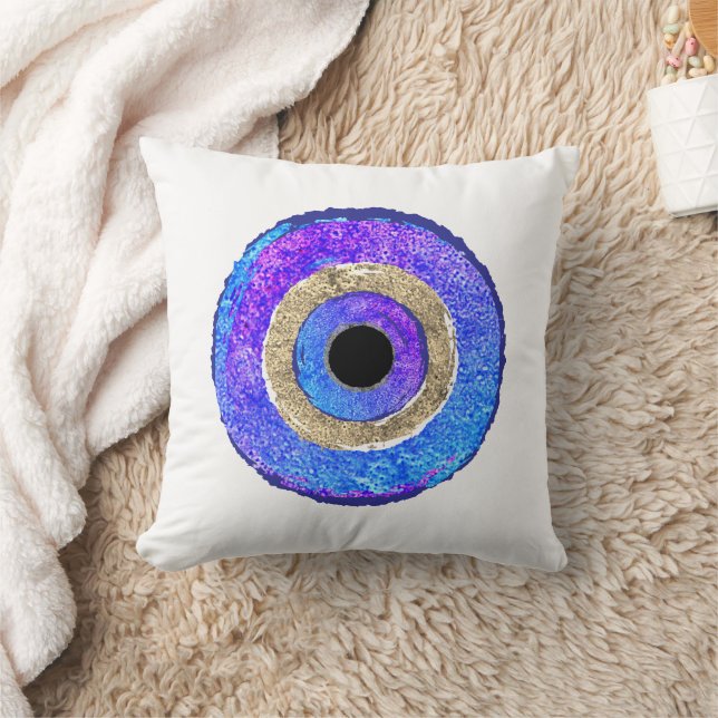 Boze oog kussen (Deken)