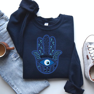 Boze Oog Sweatshirt, Energie Bescherming Geschenk Trui
