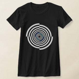 Boze Oog symbool, optische illusie T-shirt