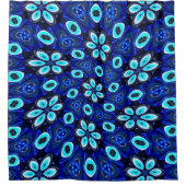 Boze oogpatronen douchegordijn (Voorkant)