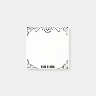 Boze plannen post-it® notes