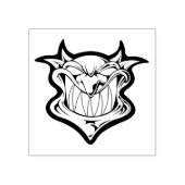 Boze Rode Duivel Rubberstempel (Afrduk)