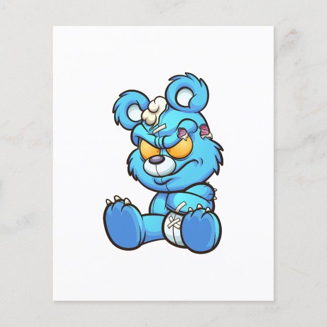 boze teddybeer (Voorkant)