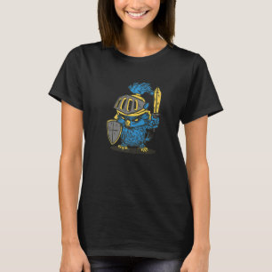 Boze Uil Ridder - Middeleeuwse Renaissance Fair Fe T-shirt