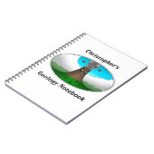 Boze vulkaan notitieboek (Linkerzijde)