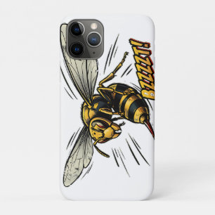 Boze Wesp BZZZT Stripboek Kunst iPhone 11 Pro Hoesje
