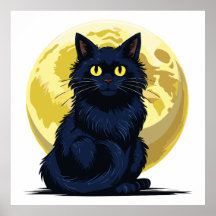 Boze zwarte kat