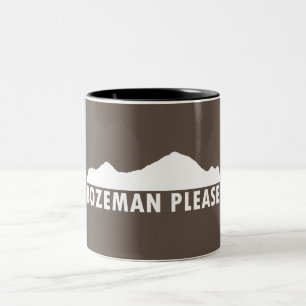 Bozeman Alsjeblieft Tweekleurige Koffiemok