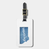 Bozeman, Montana Bagagelabel (Voorkant verticaal)