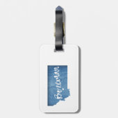 Bozeman, Montana Bagagelabel (Achterkant verticaal)