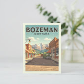  Bozeman Montana Briefkaart (Staand voorkant)