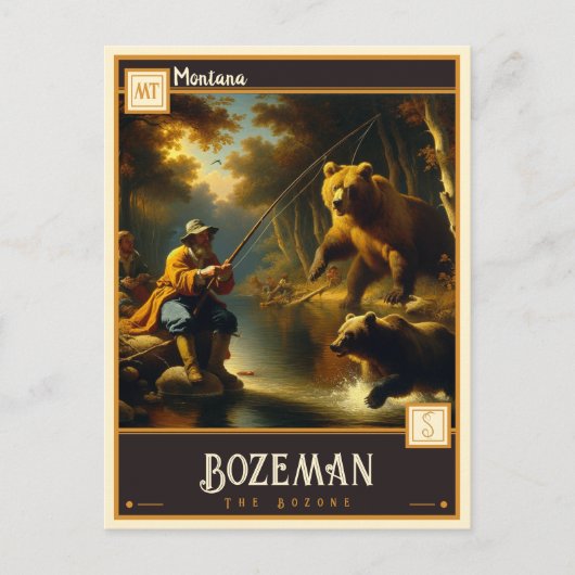 Bozeman, Montana |  Briefkaart (Voorkant)
