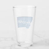 Bozeman, Montana Glas (Achterkant)