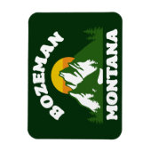 Bozeman, Montana Magneet (Verticaal)