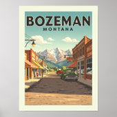 Bozeman Montana Poster (Voorkant)
