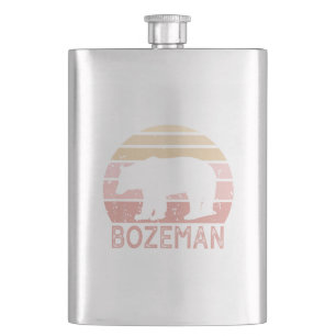 Bozeman Montana Retro Beer Flacon