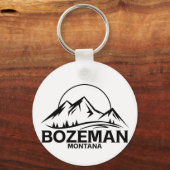 Bozeman, Montana Sleutelhanger (Achterkant)