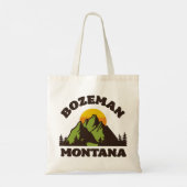 Bozeman, Montana Tote Bag (Achterkant)