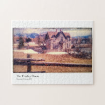 Bozeman Tinsley House 10x14 Foto Puzzle